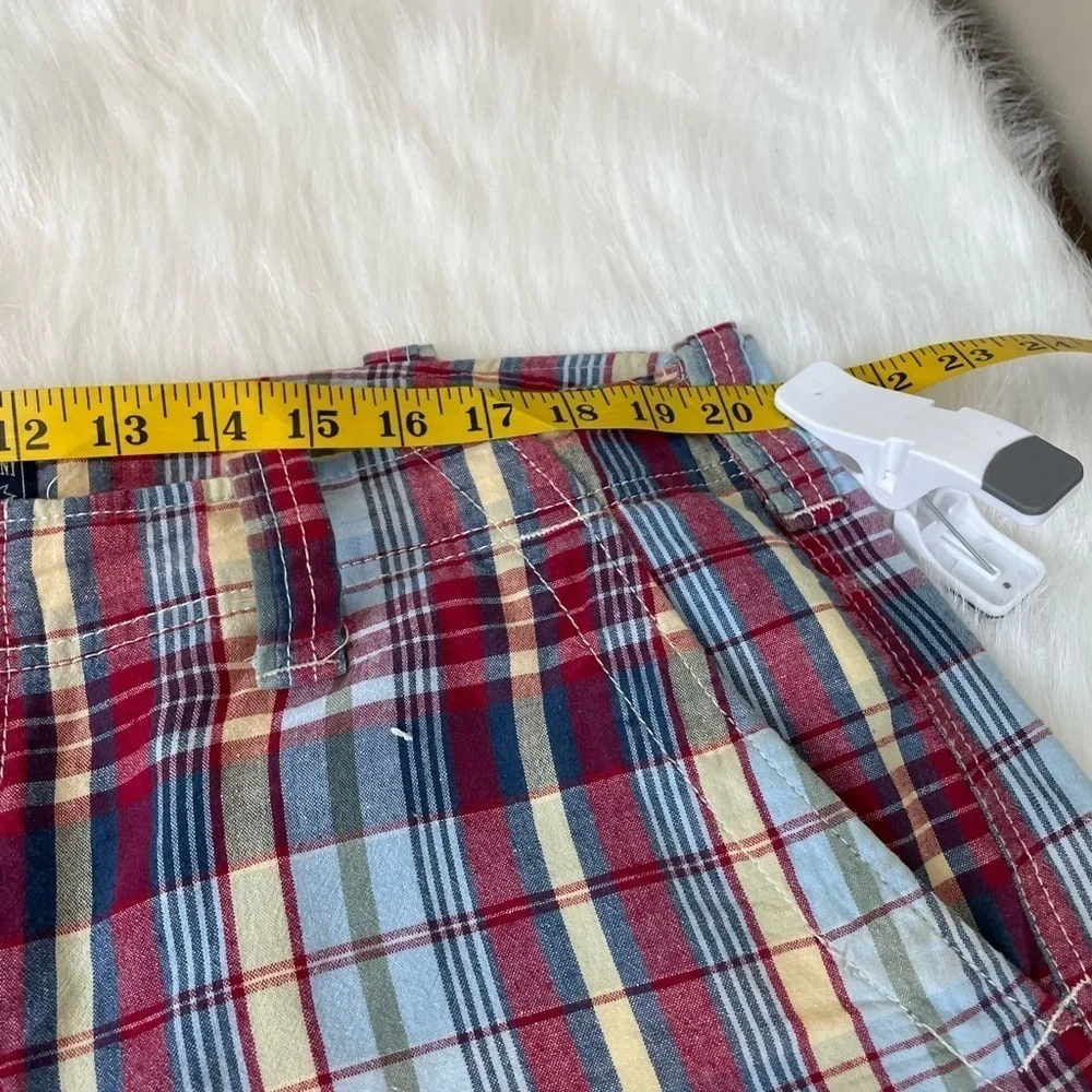 Polo Jeans Company Plaid Men's Cargo Shorts - 38